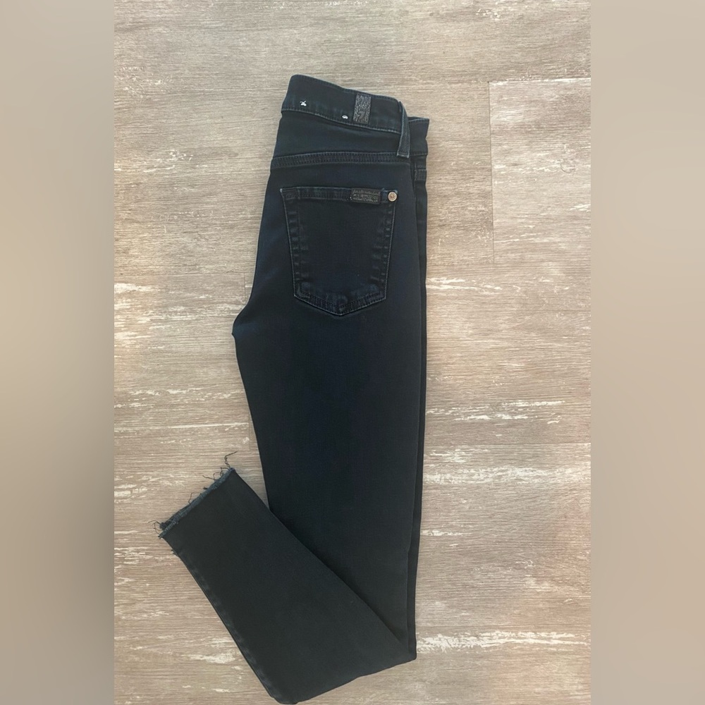 7 For All Mankind 
The Ankle Skinny Jeans
